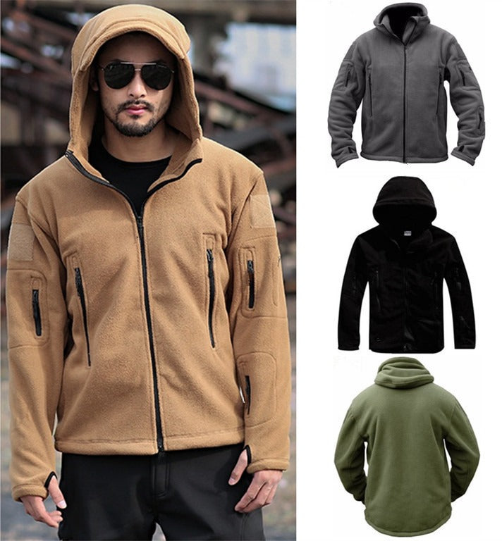 Men's Outdoor Warm Bladder Fleece Jacket